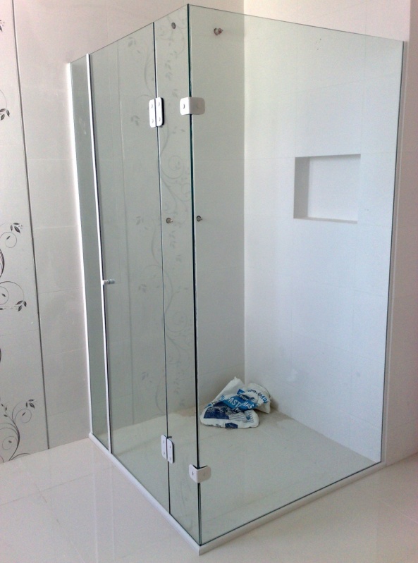 Box de Vidro ABC - Instalação de Box de Vidro Articulado para Banheiro