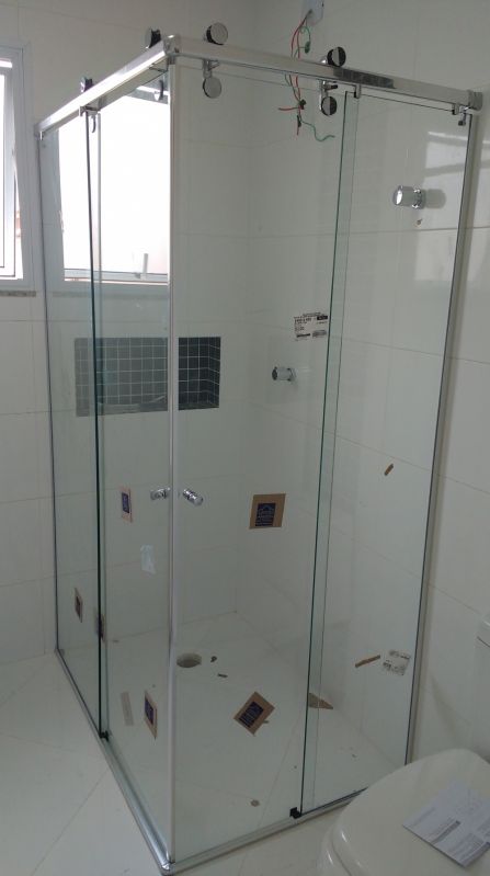 Box para Banheiro Vidro Temperado em Franco da Rocha - Onde Comprar Box para Banheiro em Acrílico