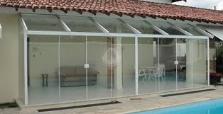Cobertura de Vidro Fixa Valor Acessível em Caieiras - Cobertura de Vidro em São Caetano
