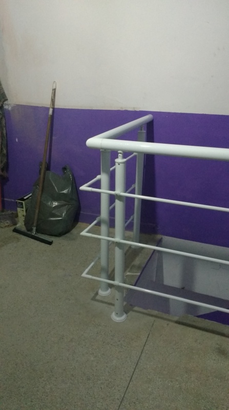 Corrimão de Escada com Vidro Itapecerica da Serra - Corrimão de Escada Residencial