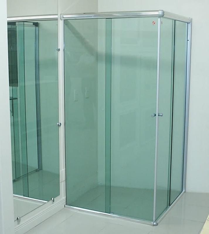 Empresa de Box de Vidro Articulado Guararema - Box de Vidro Frontal para Banheiro