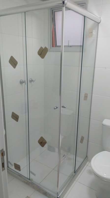 Empresa de Box de Vidro Curvo República - Box de Vidro Verde para Banheiro