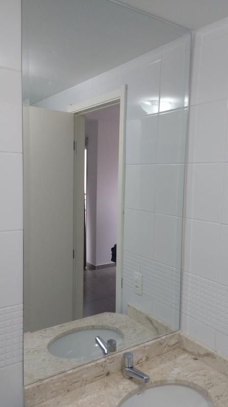 Empresa de Espelhos Bisotados Jundiaí - Espelhos Grandes para Banheiro