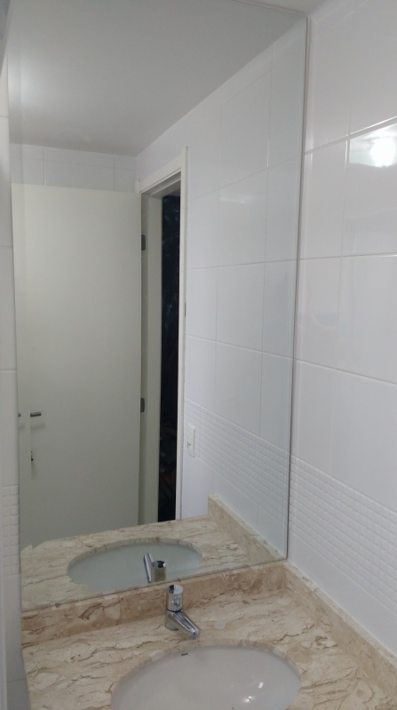 Espelhos Bisotados Preço Ribeirão Pires - Espelhos para Lavabo