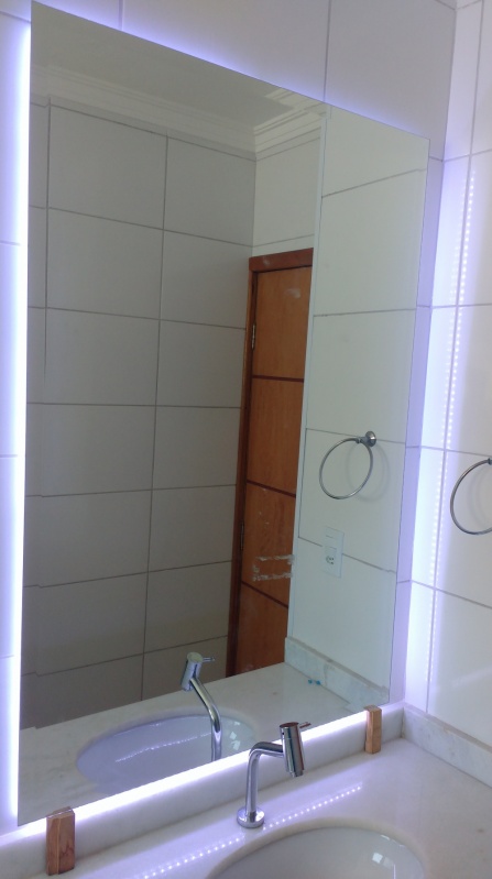 Espelhos para Sala de Jantar Luz - Espelhos Grandes para Banheiro