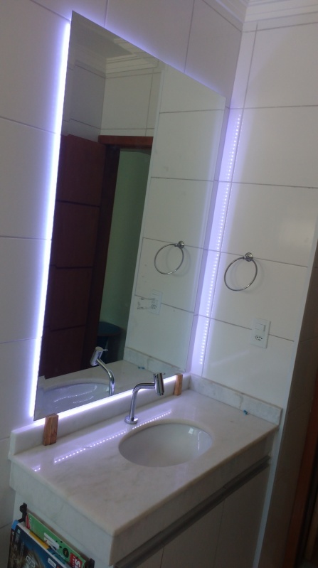 Orçamento de Espelhos para Sala de Jantar São Lourenço da Serra - Espelhos no Banheiro