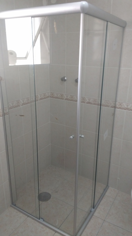 Quanto Custa Box de Banheiro Vidro Fumê Rio Grande da Serra - Box de Vidro Frontal