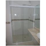 Box para banheiro vidro temperado orçamento em Santa Isabel