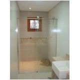Box para banheiro vidro temperado preço acessível em Santa Cecília